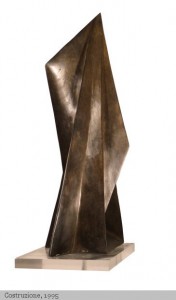 COSTRUZIONE 1995, Bronzo, cm 52